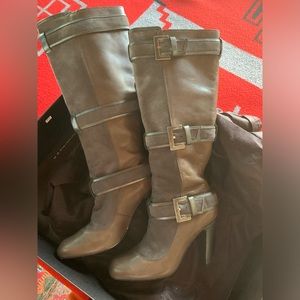 Cole Haan Tall Leather Boots 7.5